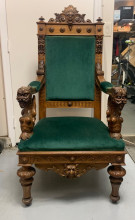 Antique Throne Chair