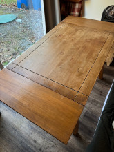 Table from around 1900 (26 stamped on bottom of inserts)