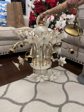 Vintage Murano Glass Chandelier Incomplete