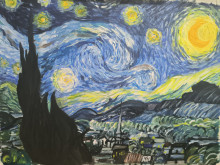 The Starry Night by Gia Han