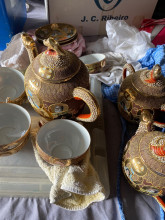 Japanese Kutani Tea Set