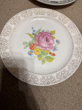 Sebring Floral Plate