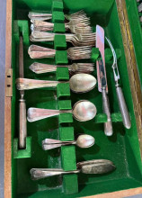 Vintage Silverware Set