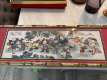 Framed Chinese Artwork of Children