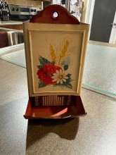 Vintage Metal Wall Pocket