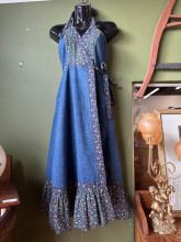 Gunne Sax Denim Dress