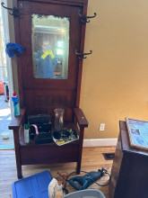 Early 20th Century Hall Tree