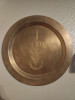 Brass plate 10-12in